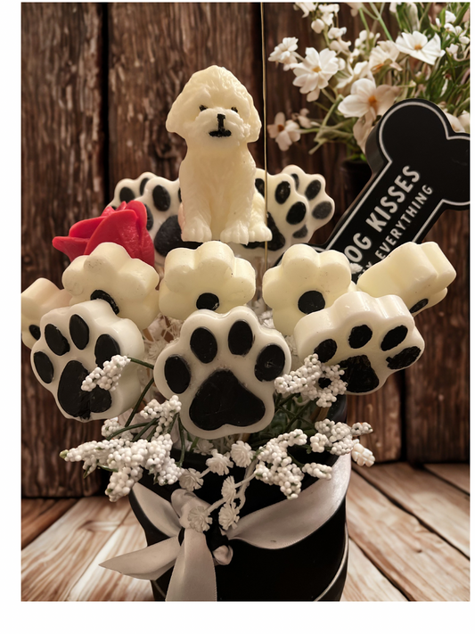 Dog Mom Wax Bouquet