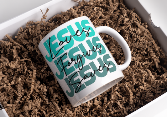 Jesus loves Mug 15oz