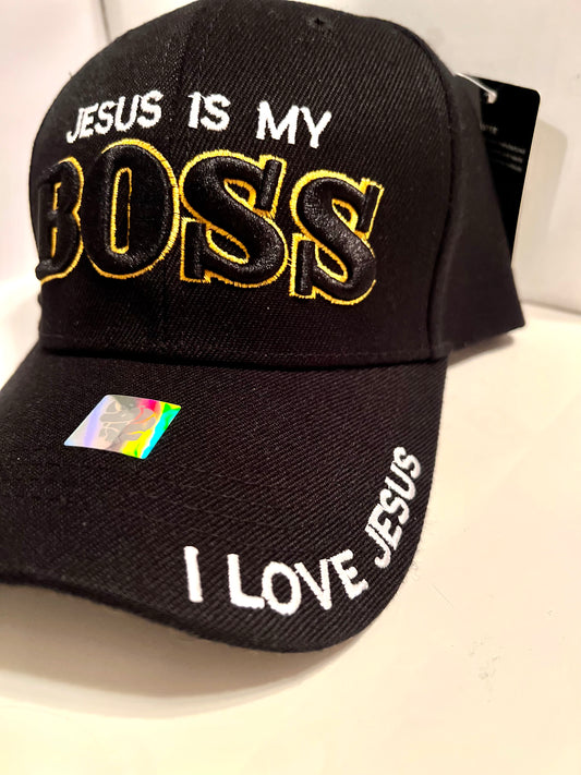 Jesus Is My Boss Hat